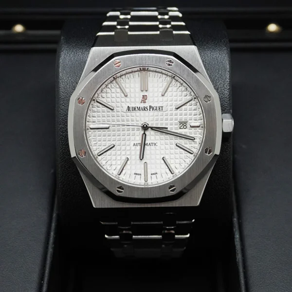 Audemars Piguet Royal Oak  white Dial 15500 MODEL super master clone watch