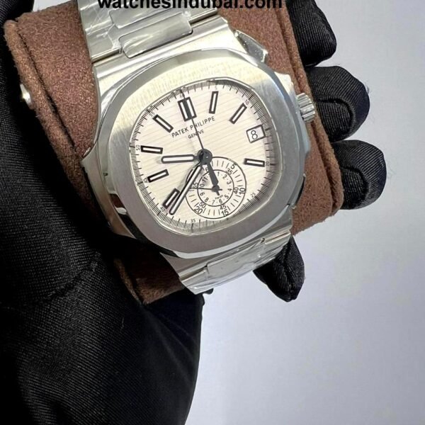 Patek Philippe Nautilus white dial WITH CRONO Super clone watch