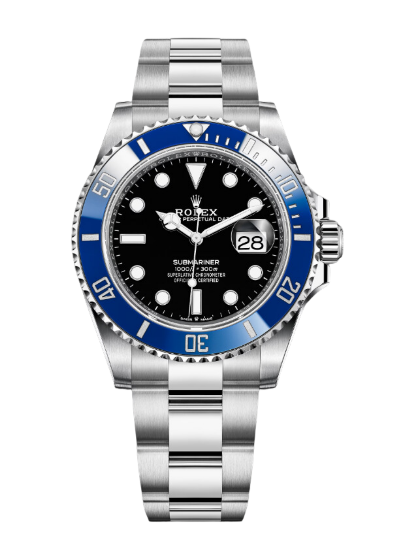 ROLEX SUBMARINER BLUE BEZEL BLACK DIAL SUPER CLONE WATCH