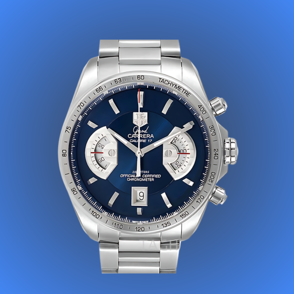 Tag Hueur Grand Carrera Calibre 17 ETA 7750 Valjoux Movement Cronograph Automatic Watch