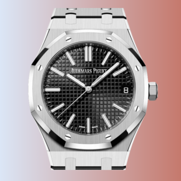 Audemars Piguet Royal Oak  black Dial 15500 model super master clone watch