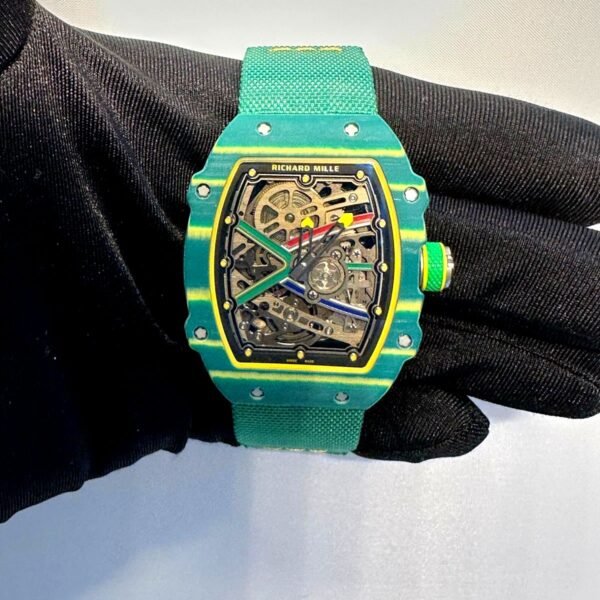 RICHARD MILLE RM 67-02 GREEN ULTRA SLIM SUPER CLONE WATCHES IN DUBAI
