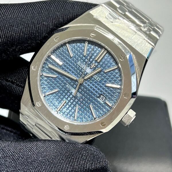 Audemars Piguet Royal Oak  blue Dial 15400 model super master clone watch