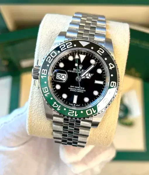 New Rolex Left-Hand GMT-Master II with jubliee bracelet Super Clone watches in dubai